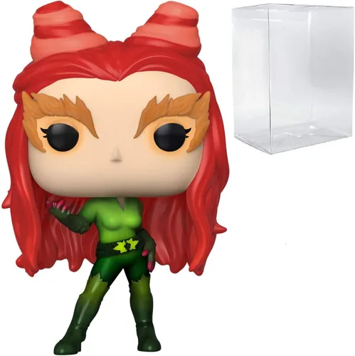 POP DC Heroes: Batman & Robin - Figura de vinilo Funko de la serie especial de hiedra venenosa (paquete con funda protectora de caja compatible)