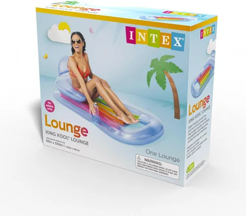 Miniatura 6 de Intex King Kool 58802EP - Flotador inflable para piscina, multicolor