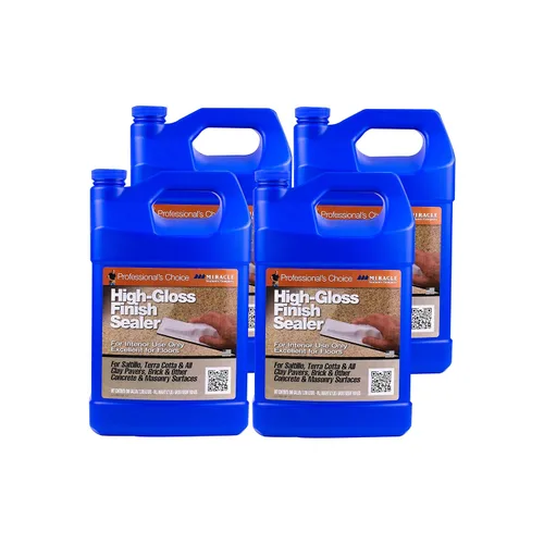 Miniatura 4 de Miracle Sealants Sellador de acabado brillante para azulejos y piedras, a base de agua, cuarto de galón