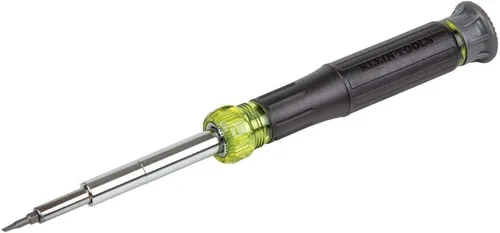 Miniatura 4 de Klein Tools 32328 y 32314 Juego de destornilladores de precisión y electrónica, 4 en 1 con Phillips de fuerza industrial y puntas ranuradas