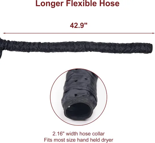 Miniatura 3 de Accesorio para secador de pelo para mujer: gorra de acondicionamiento profundo ajustable extra grande para cabello rizado natural, uso doméstico