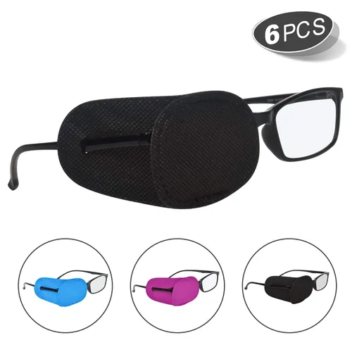 Miniatura 7 de 6 parches para ojos de ambliopía para anteojos, parche para ojos para niños, gran parche para ojos para niños, tratamiento de ojos perezosos