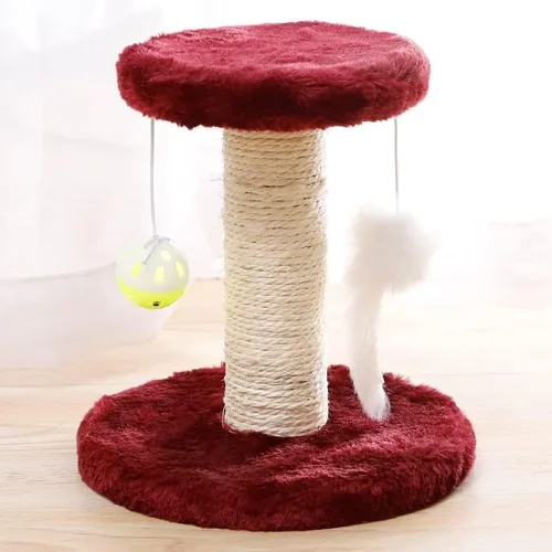 Miniatura 13 de Rascador de gato con marco de escalada para gatos, juguete para gato, cuerda de sisal, árbol de gato, gatito, parque infantil, muebles para mascotas