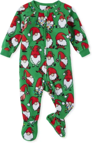 Miniatura 3 de The Children's Place Pijama de Navidad para bebé, forro polar