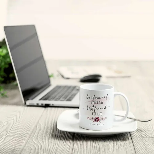 Miniatura 2 de Taza de fotos personalizada con texto personalizado, carga tu imagen, regalos personalizados para hombres y mujeres, taza de té, mejor amigo