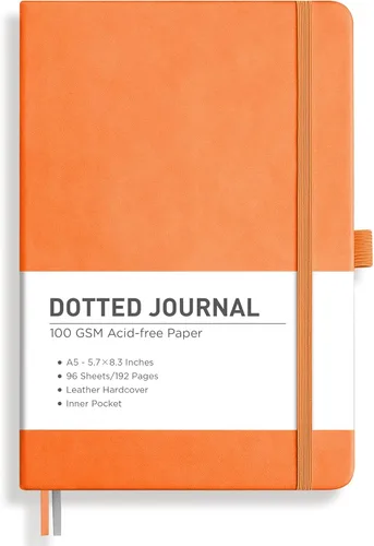 Miniatura 31 de RETTACY Cuaderno rayado, 192 páginas numeradas, tamaño A5 mediano (5.7 x 8.3 pulgadas), para hombres y mujeres, para hacer notas, escritura, trabajo