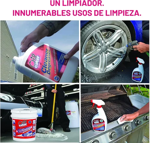 Miniatura 5 de Oil Eater Limpiador y Desengrasante Original de 1 Galón - Disuelve Grasa, Aceite y Manchas de Trabajo Pesado - Fuerza Profesional