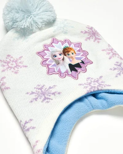 Miniatura 4 de Disney - Gorro de invierno para niñas y 2 pares de guantes o manoplas (edad 2-7)
