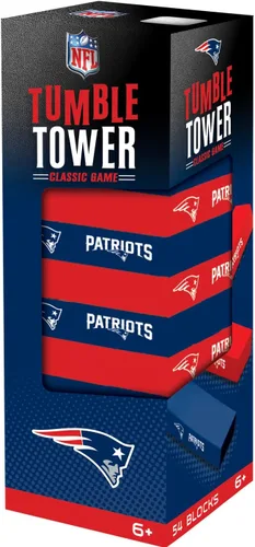 Miniatura 12 de MasterPieces Día del juego - NFL San Francisco 49ers - Torre de caída con licencia oficial, bloques de madera real