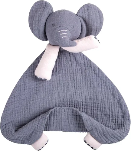 Miniatura 18 de lulumoon Manta de seguridad de oso para bebés: muselina agradable para la piel, ideal para viajes y guarderías, regalo para recién nacidos para baby