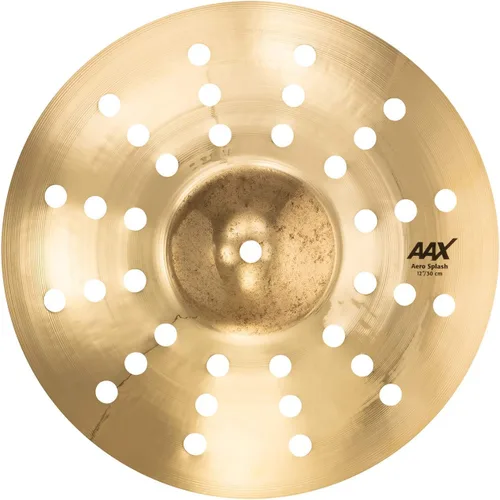 Miniatura 3 de SABIAN Platillo AAX Aero Splash de 8 pulgadas, acabado brillante