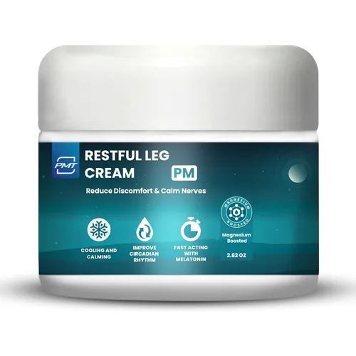 Crema relajante para piernas de PMT, tópico calmante nervioso para aliviar las piernas, la crema para dormir penetra profundamente, alivia las