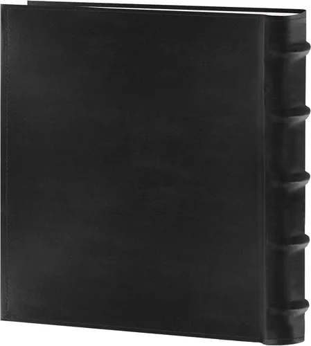 Miniatura 2 de Pioneer Photo Albums CLB-246/BK - Álbum de fotos de cuero regenerado europeo de 200 bolsillos para impresiones de 4 x 6 pulgadas, color negro
