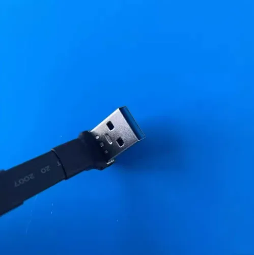 Miniatura 7 de USB 3.0 tipo A macho a USB A hembra extensión cable de cinta plegable 90 FPV delgado plano suave flexible FPC (3.9 in, S3R-S4A)