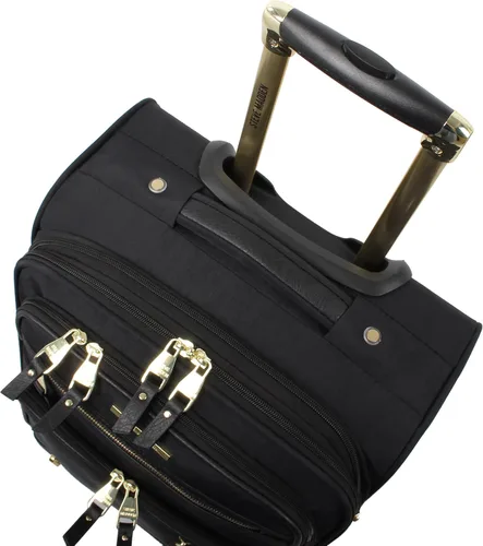 Miniatura 6 de Steve Madden Designer Luggage Collection - Maleta ligera y expandible para hombres y mujeres, bolsa de transporte duradera de 20 pulgadas con ruedas