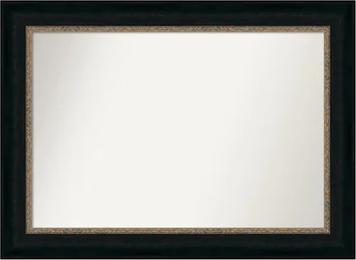Miniatura 179 de Amanti Art Espejo personalizado, espejo de baño de bronce Milano, espejo de pared o espejo de tocador de baño sobre el fregadero