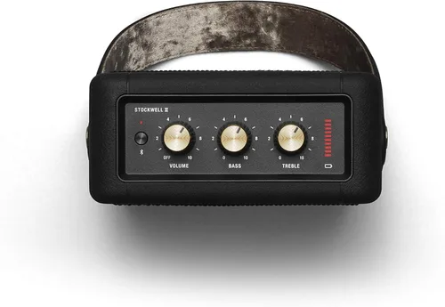 Miniatura 5 de Marshall Stockwell II - Altavoz Bluetooth portátil, negro y latón