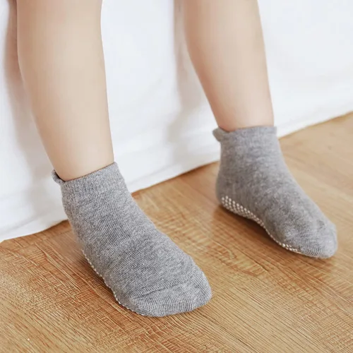 Miniatura 7 de SIMYJOY ENJOY THE SIMPLICITY Calcetines antideslizantes para niños pequeños con agarre calcetines de algodón con agarre