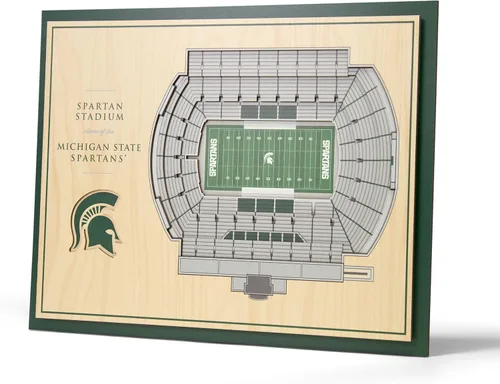 Miniatura 50 de YouTheFan NCAA Florida Gators Arte de Pared 3D StadiumView de 5 Capas - Estadio Ben Hill Griffin, 13.00" x 17.00