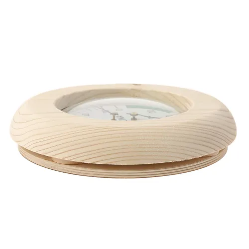 Miniatura 7 de Higrotermógrafo de sauna Termómetro interior Medidor de humedad Termómetro de habitación Higrómetro Equipo de medición de temperatura de madera