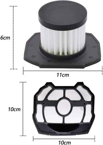 Miniatura 6 de Paquete de 4 filtros de repuesto para aspiradora Ryobi P718 313282002 de 18 voltios, apto para P718K P7181 Parte 313282001 A32SV02 Filtro de Para