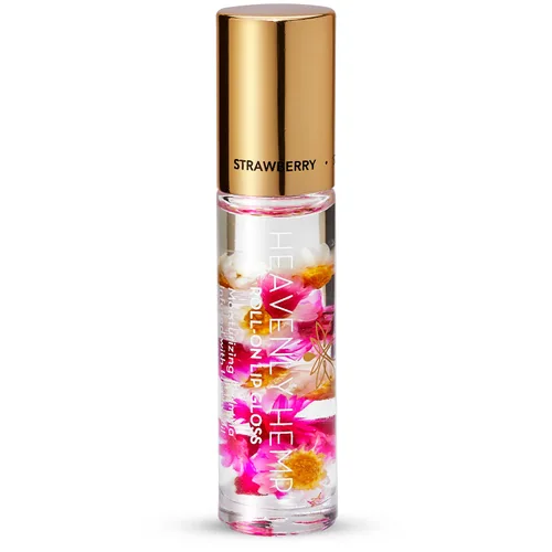 Miniatura 23 de Blossom Brillo Labial Roll on, Aceite Labial Hidratante Transparente Perfumado de Alto Brillo, No Pegajoso, Infundido con Flores Reales, Hecho