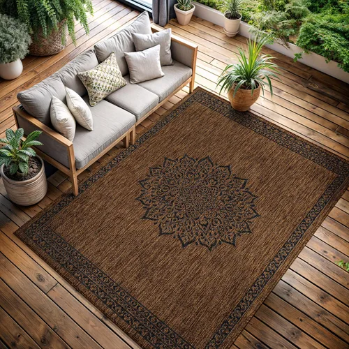 Miniatura 26 de CAMILSON Alfombra para exteriores, alfombras modernas para patios interiores y exteriores, tapetes de cocina y pasillo, alfombra lavable para porche