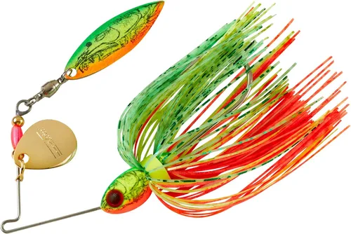 Miniatura 22 de Booyah Pond Magic Señuelo de pesca de róbalo con hoja giratoria para aguas pequeñas Alpine