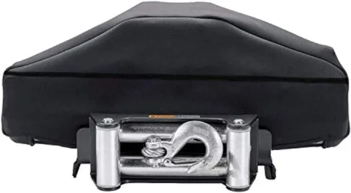 Cubierta de cabrestante, resistente a los rayos UV, impermeable, cubierta protectora para cabrestante con cordón, accesorios de cabrestante para