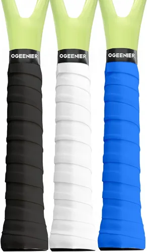 Miniatura 24 de OGEENIER Tennis Racket Grip Tape, 3, 6, 12 Pack Tennis Overgrip Tape, Absorbent and Anti-Slip, Precut Soft Racquet Wrap Grips Tape for Pickleball