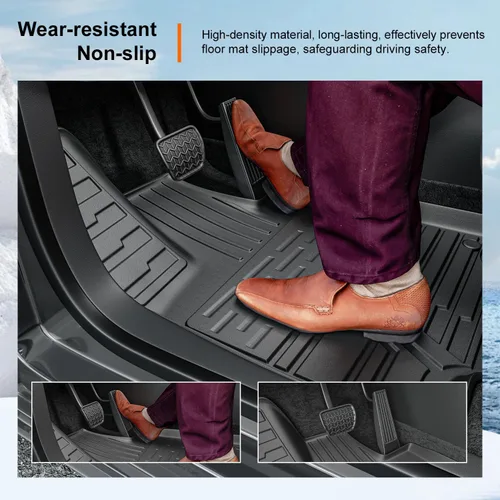 Miniatura 4 de powoq Alfombrilla de Piso Compatible con Toyota RAV4 2019 2020 2021 2022 2023 2024 2025 Alfombrilla de Maletero TPE Forro de Carga Reemplazo