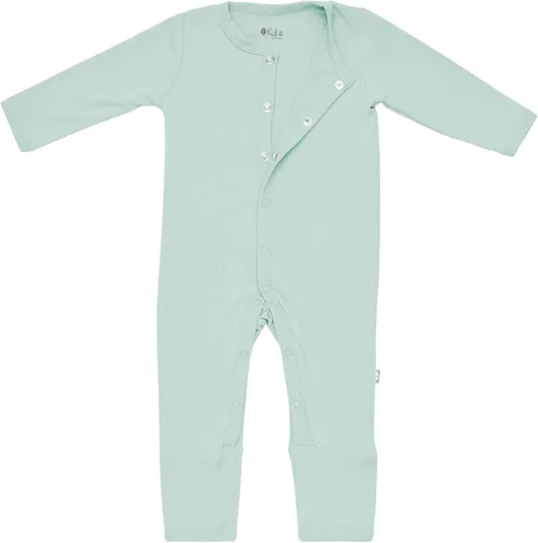 Miniatura 40 de KYTE BABY Mameluco suave unisex con cierre a presión, 97% rayón hecho de bambú, 3% elastano