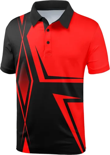 Miniatura 2 de Polo de golf para hombre manga corta táctica casual camiseta de tenis
