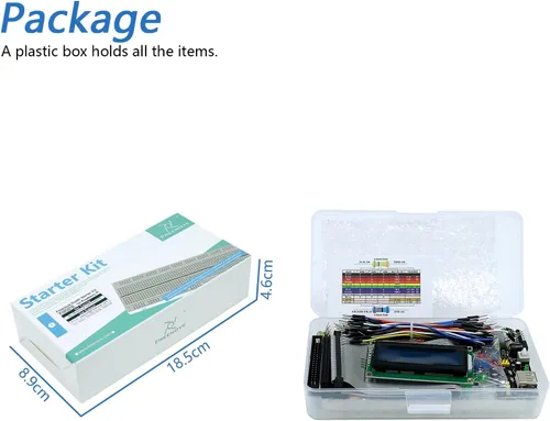 Miniatura 7 de Freenove Super Starter Kit para Raspberry Pi 5 4 B 3 B+ 400 Zero 2 W, tutorial detallado de 682 páginas, código de procesamiento de arañazos Java