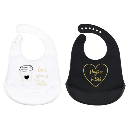Miniatura 39 de Baberos Hudson Baby de silicona unisex para bebé Mariscos