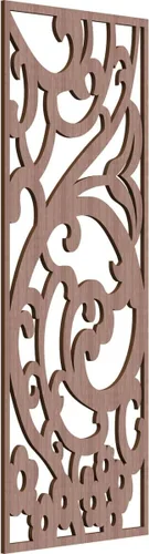 Miniatura 162 de Bridgewater - Paneles de pared decorativos de madera con calado, 9 3/8 pulgadas de ancho x 24 3/8 pulgadas de alto x 1/4 de alto, nogal
