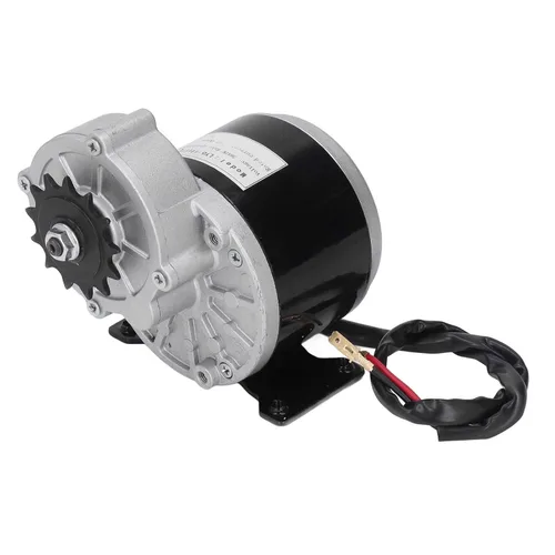 Motor de CC cepillado, 36V 500W 600rpm 13T Motor eléctrico cepillado, reductor de motor cepillado pequeño de alto par para bicicleta eléctrica,