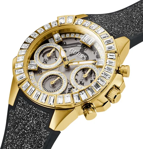 Miniatura 5 de GUESS 36mm Stainless Steel Watch with Baguette Crystals