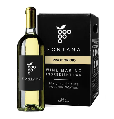 Miniatura 10 de Fontana French Cabernet Sauvignon Wine Kit Ingredientes: Kit de bricolaje de 6 galones, hace 30 botellas de vino