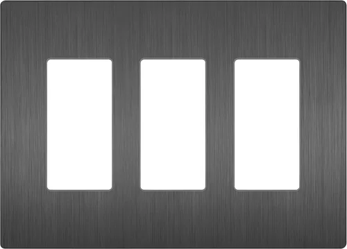Miniatura 123 de LIDER Placa de pared decorativa sin tornillos para interruptor, resistente a los impactos, plexiglás de acrílico espejado, renovación moderna