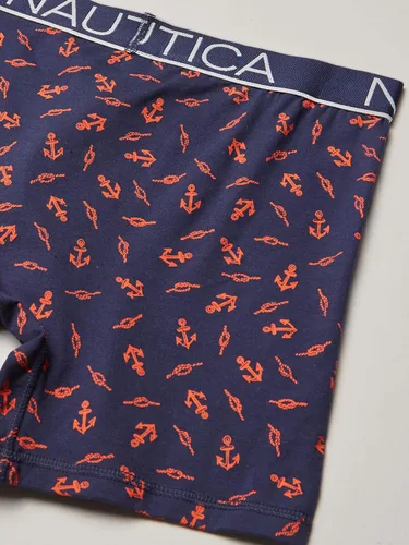 Miniatura 2 de Nautica - Calzoncillos clásicos de algodón elástico para hombre, pack de 3