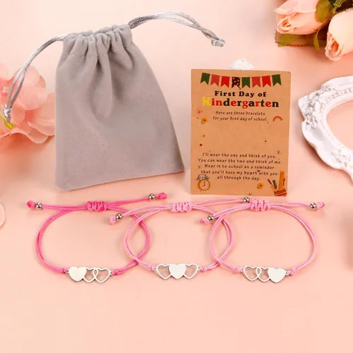 Miniatura 3 de SmileBelle Pulsera de jardín de infantes para mamá y yo, pulsera para el primer día de escuela para hijo e hija como regalo de regreso a la escuela