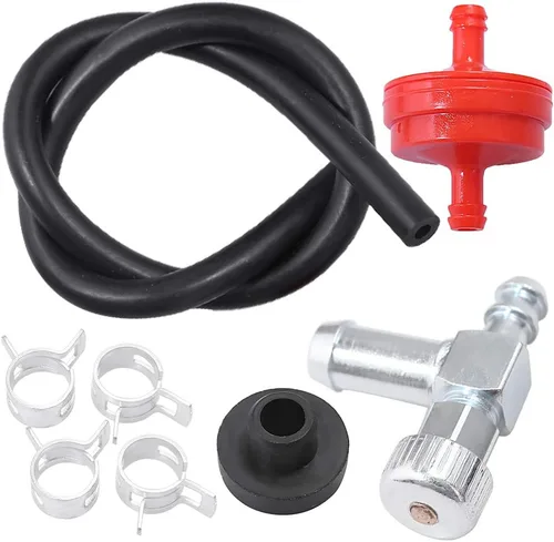 Anxingo 735-0149 Ojal de tanque de combustible y válvula de cierre 951-0171 Agujero del tanque de combustible de 33/64 pulgadas para Honda GX240