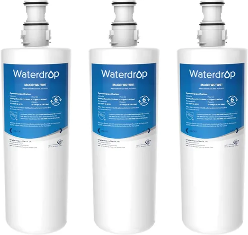 Waterdrop 3US-AF01 Filtro de agua para debajo del fregadero, repuesto para Filtrete® estándar 3US-AF01, 3US-AS01, Aqua-Pure AP Easy C-CS-FF,