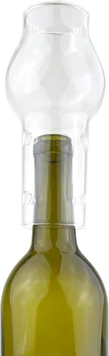 Miniatura 2 de National Artcraft Protector de llama de chimenea de vidrio para botellas de vino, lámparas de aceite y velas (Pkg/1)
