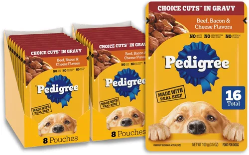 Miniatura 12 de Pedigree Choice Cuts in Gravy - Alimento húmedo para perros adultos, paquete variado de 30 unidades con sabor a carne, bolsas de 3.5 onzas
