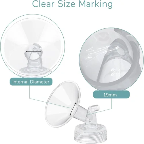Miniatura 6 de Paruu Piezas de bomba compatibles con Spectra S1/S2/9 Plus, no accesorios originales, los reemplazos incluyen brida de 0.945 in, paquete de 2