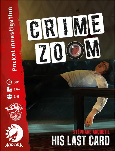 Miniatura 2 de Lucky Duck Games Crime Zoom: Bird of Ill Omen - Atractivo juego de cartas de detectives para amantes del misterio, juego cooperativo para niños