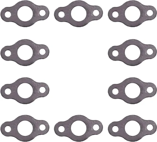 Miniatura 2 de Nueva junta de brida de tubo de 10 unids para 49cc 66cc 80cc 2 tiempos motor motorizado bicicleta