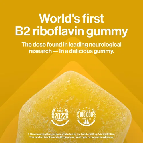 Miniatura 2 de kindnature Vitamina B2 Riboflavina 400 mg y gomitas de potasio para adultos y niños - Suplemento de potasio 500 mg y riboflavina 400 mg gomitas